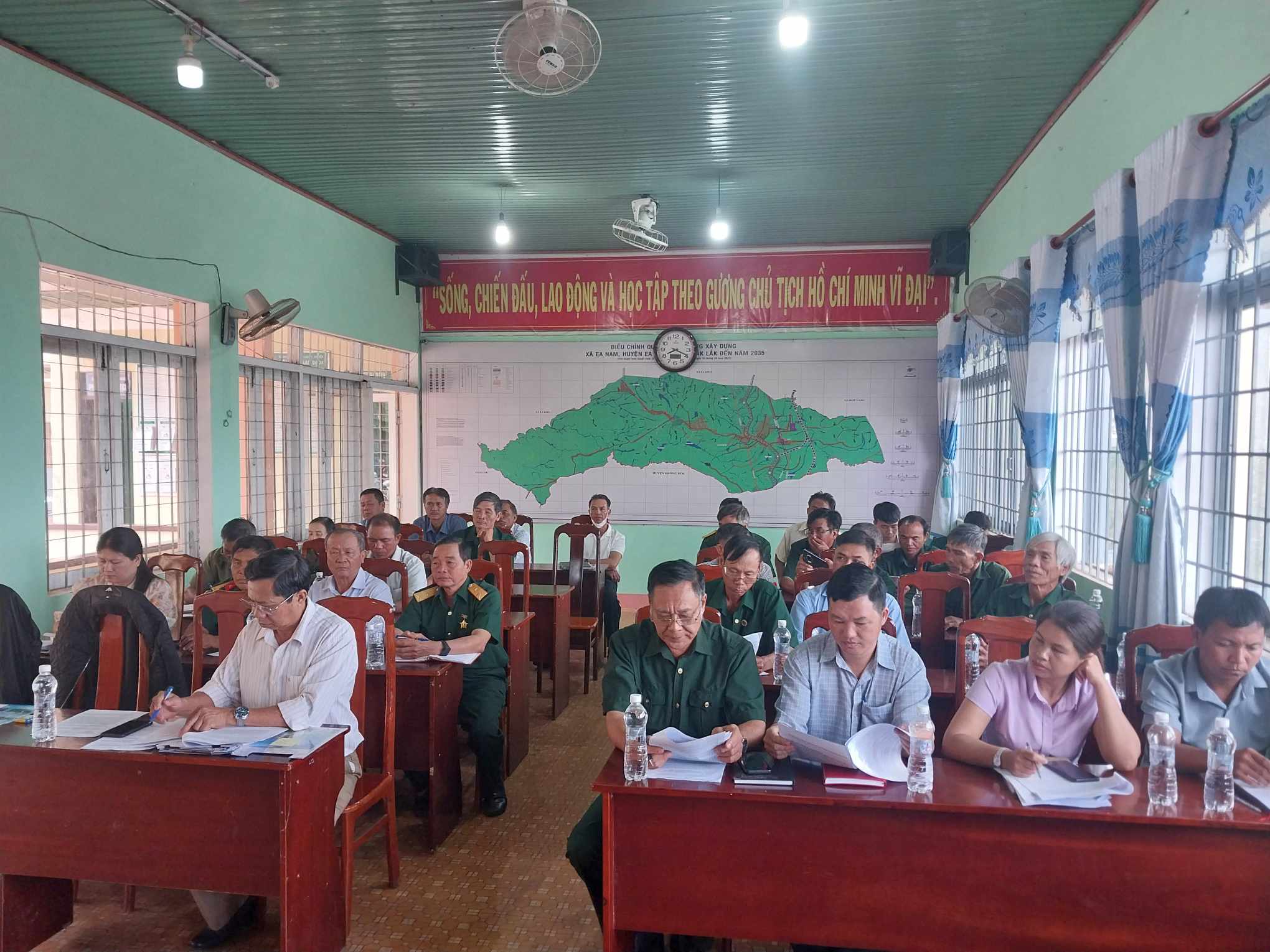 Hội Cựu chiến binh xã Ea Nam tổ chức Hội nghị tổng kết phong trào thi đua “cựu chiến binh gương mẫu” giai đoạn 2019-2024